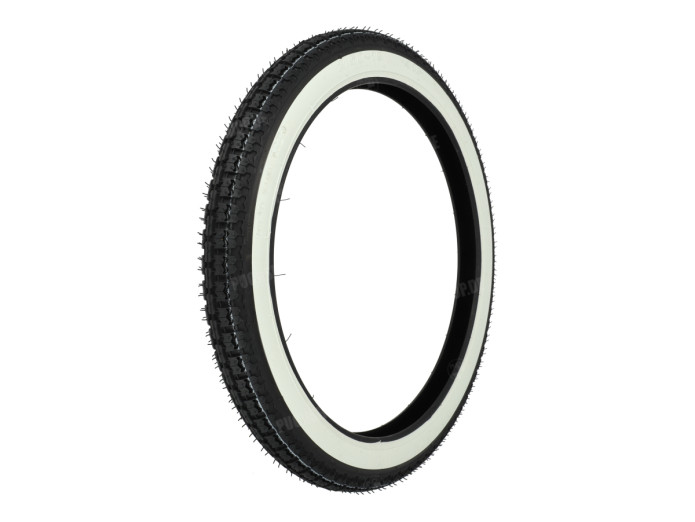 19 inch 2.50x19 Kenda K252 band white wall straatprofiel