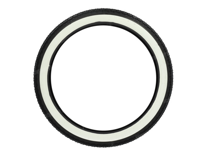 19 inch 2.50x19 Kenda K252 band white wall straatprofiel
