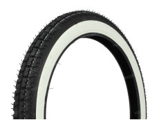 19 inch 2.50x19 Kenda K252 band white wall straatprofiel