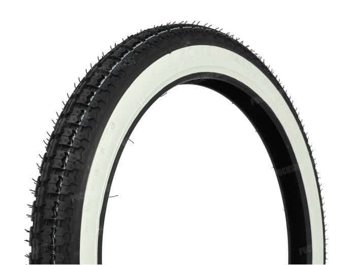 19 inch 2.50x19 Kenda K252 band white wall straatprofiel