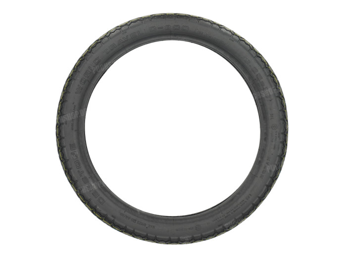 16 inch 2.25x16 Deestone D800 tire street profile