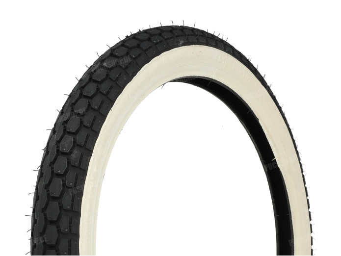 19 inch 2.00x19 Continental KKS10WW tire white wall Puch MS