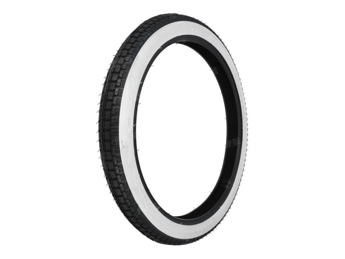 19 inch 2.50x19 Anlas NR-14 tire white wall