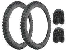 17 inch 2.25x17 Deestone D982 band cross set