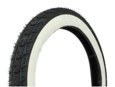 16 inch 2.50x16 Kenda K327 white wall straatprofiel band