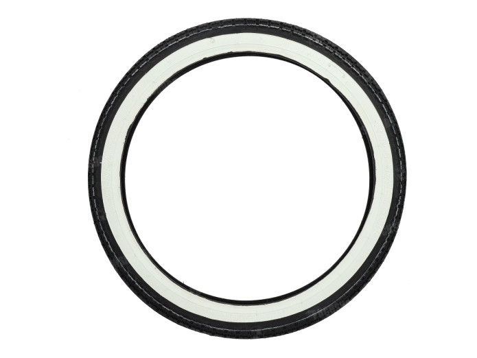 17 inch 2.25x17 Kenda K252 band white wall met straatprofiel