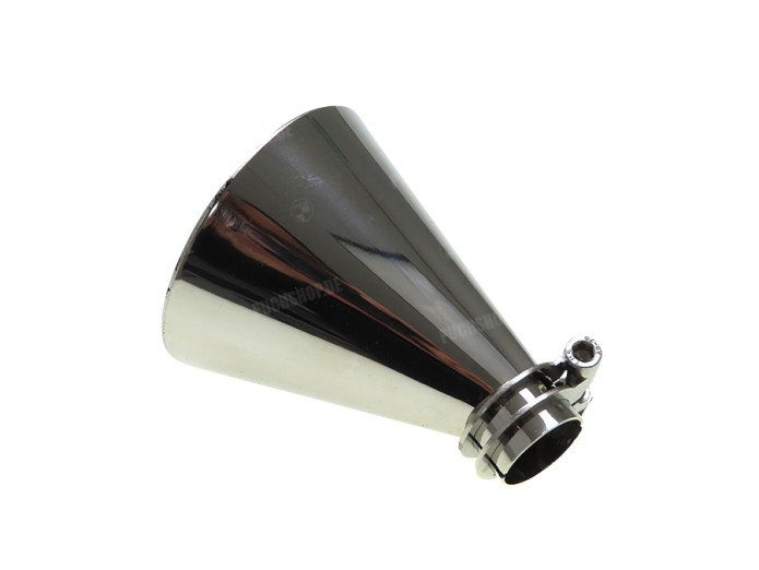 Luchtfilter 20mm Bing 12-15mm schuim MLM RVS gepolijst