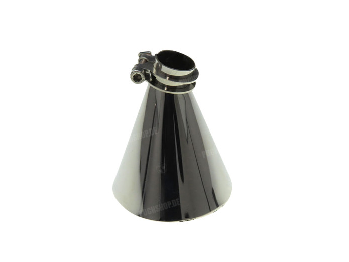 Luchtfilter 20mm Bing 12-15mm schuim MLM RVS gepolijst