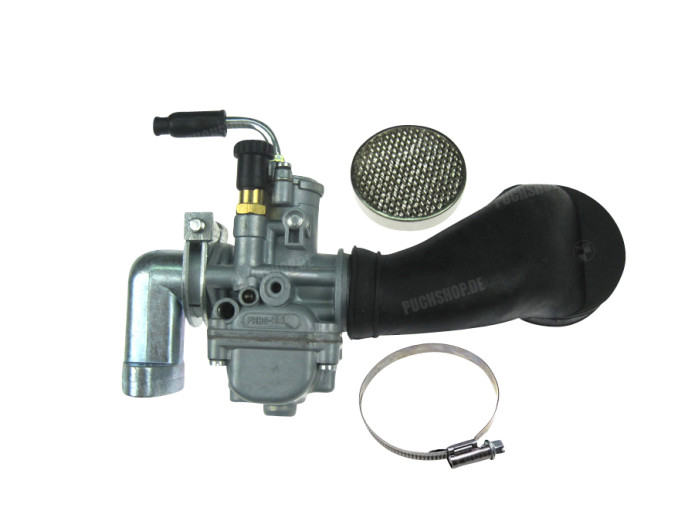 Dellorto PHBG 17.5 carburateur rep spruitstuk luchtfilter