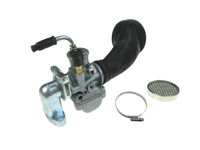 Dellorto PHBG 17.5 carburateur rep spruitstuk luchtfilter