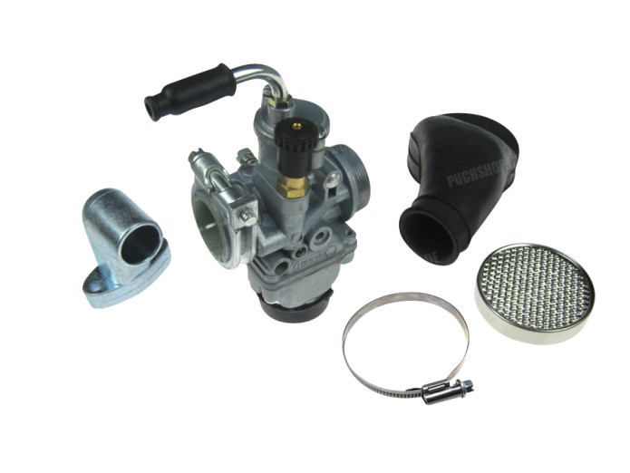 Dellorto PHBG 17.5 carburateur rep spruitstuk luchtfilter