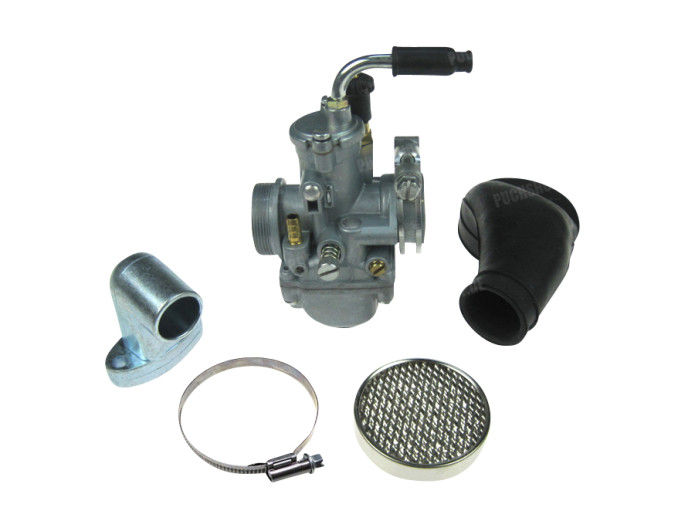 Dellorto PHBG 17.5 carburateur rep spruitstuk luchtfilter