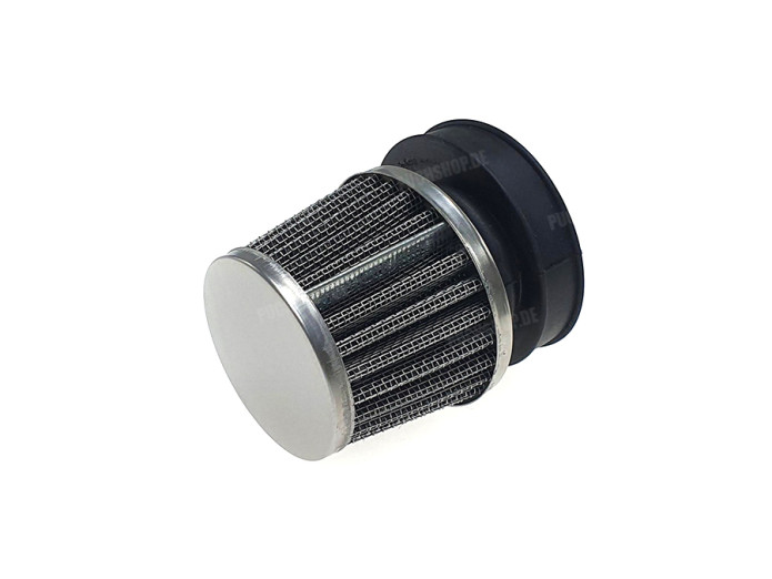 Luftfilter 60mm Powerfilter Chrom (Dellorto SHA)