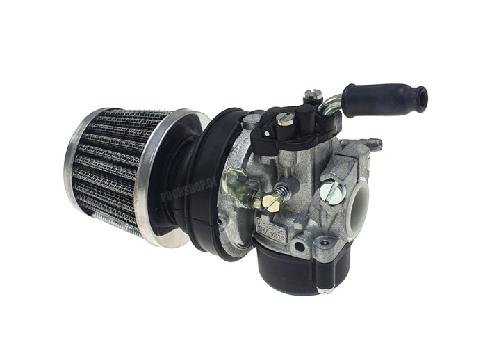 Luftfilter 60mm Powerfilter Chrom (Dellorto SHA)