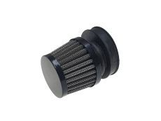 Luchtfilter 60mm power klein zwart Dellorto SHA 