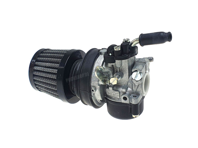 Air filter 60mm powerfilter black (Dellorto SHA) 