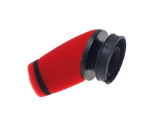 Luchtfilter 60mm power TNT rood schuin Dellorto SHA 