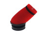 Luchtfilter 60mm power TNT rood schuin Dellorto SHA 