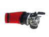 Luchtfilter 60mm power TNT rood schuin Dellorto SHA 