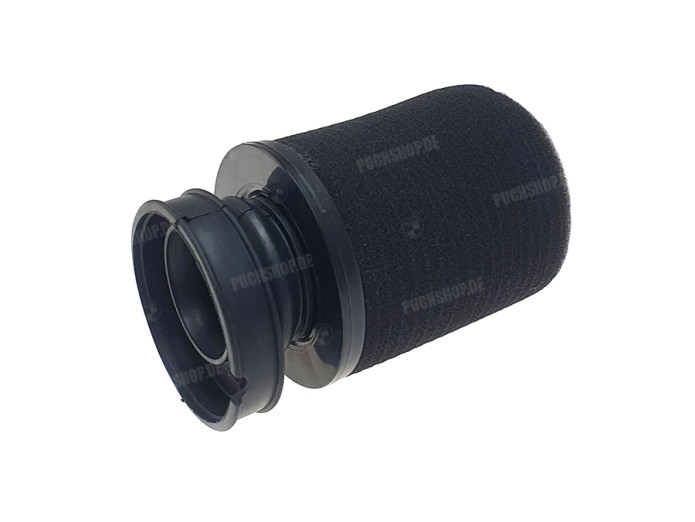 Air filter 60mm foam Racing black (Dellorto SHA)