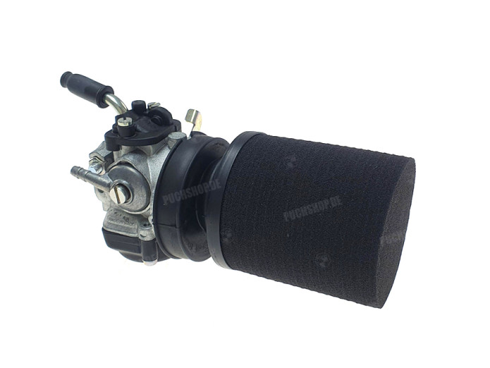 Air filter 60mm foam Racing black (Dellorto SHA)