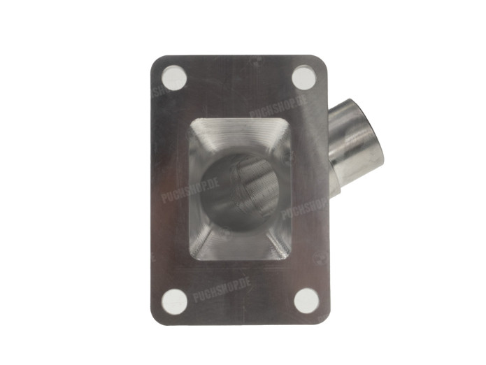 Membran Ansaugstützen 74ccm Gilardoni / Italkit + Dellorto 21mm Seitliches Aluminium niedriges Modell