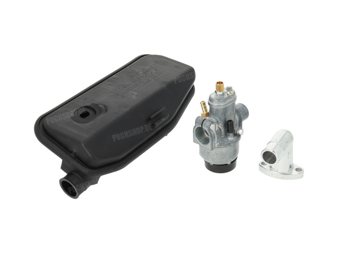 Bing 15mm carburateur Puch Maxi origineel (1/15/46A) met standaard model filter set