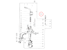 Bing 12-15mm carburateur choke verlenging model als origineel