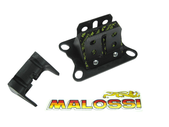 Reed valve Malossi VL6 carbon for 74cc Gilardoni / Italkit 