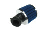 Luchtfilter 28mm / 35mm schuim blauw schuin 