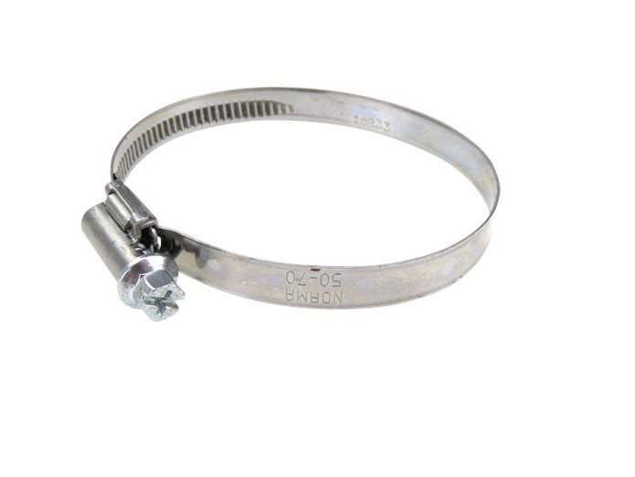 Slangklem 50mm / 60mm / 70mm Dellorto SHA / Bing 15 - 17mm luchtfilter