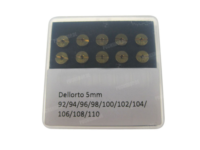 Dellorto 5mm PHBG / SHA jet set replica (92-110)