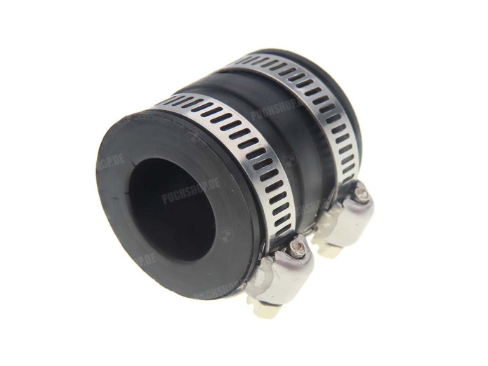 Intake rubber 20mm with 2x hose clamp