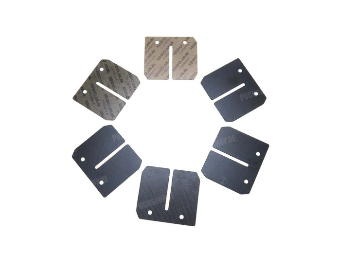 Membraanplaatjes Malossi carbonit 74cc Gilardoni Italkit VL6