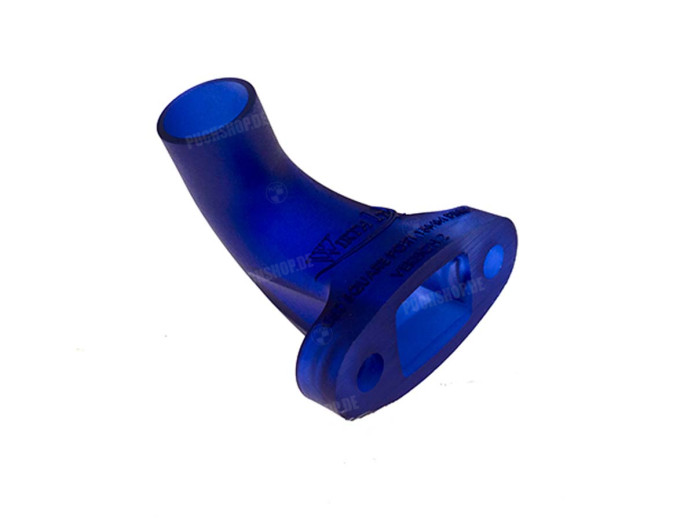 Spruitstuk Bing 15mm Puch Maxi E50 kunststof blauw Wirth It