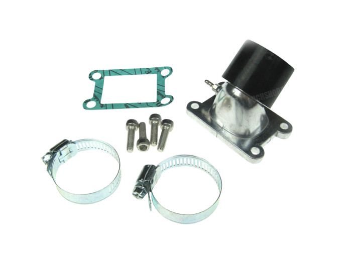 Reed valve manifold 74cc Gilardoni / Italkit 24mm 