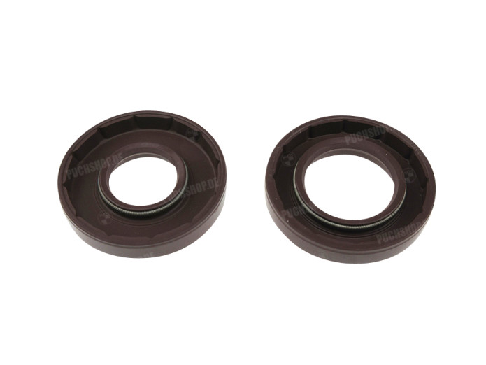 Keerring set Puch Maxi E50 oud model 17x40x7 / 22x40x7 FKM