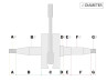 Krukas Puch MV / VS / Monza / X50 3 / 4 versnelling Italkit