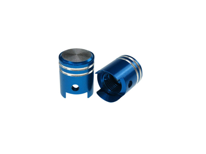 Ventieldopjes-set piston blauw