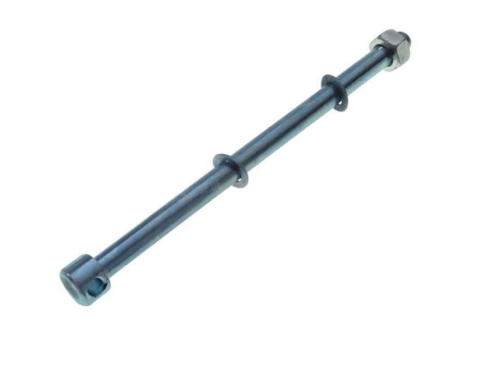 Axle Puch MV50 rear wheel M10x175mm complete 