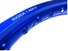 17 inch velg 17x1.40 spaakwiel aluminium Rigida blauw geanodiseerd 