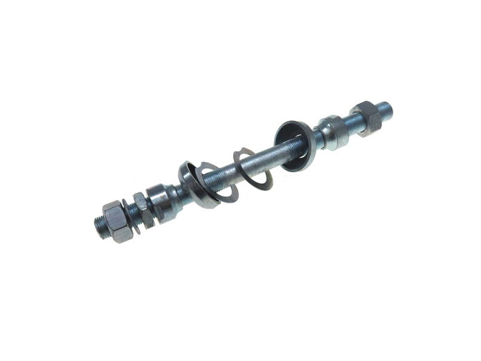 Axle Puch Maxi S N Grimeca 5 star spoked wheel rear 12mm