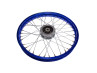 17 inch spaakwiel 17x1.40 aluminium Rigida set blauw Puch Maxi S / N