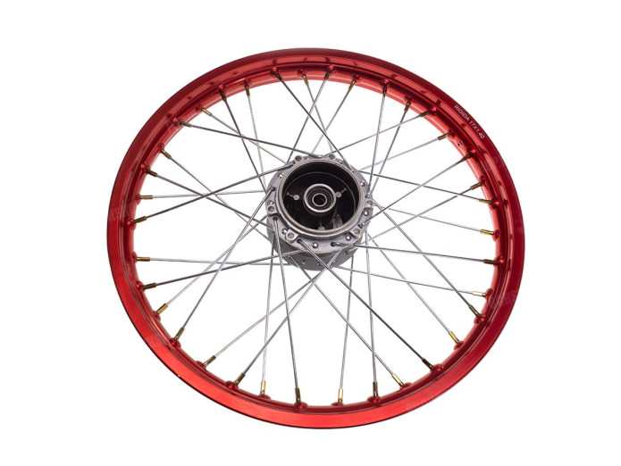 17 inch spoke wheel 17x1.40 alu Rigida set red Puch Maxi S N