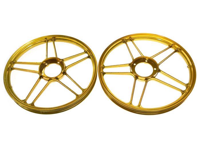 17 Zoll Grimeca Gussrad 17x1.35 Puch Maxi Candy Gold Satz