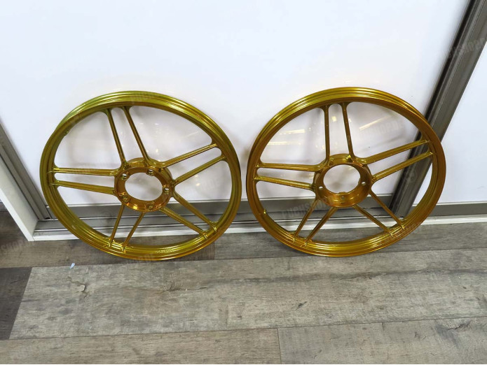 17 Zoll Grimeca Gussrad 17x1.35 Puch Maxi Candy Gold Satz