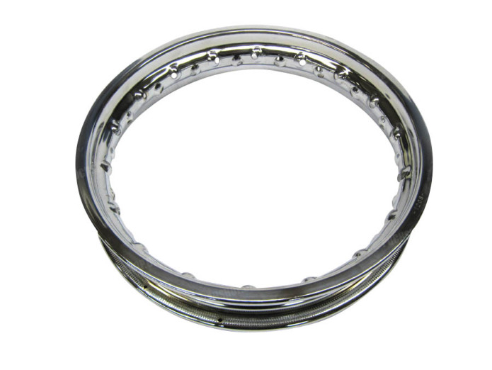 Felge 12x1.85 Speichen Chrom Puch Magnum X DS50 Italcerchio