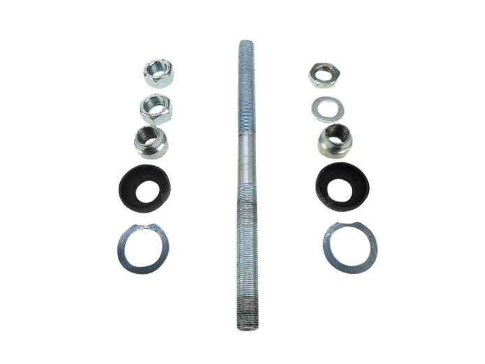 Axle Puch Maxi S N Grimeca 5 star spoked wheel rear 12mm