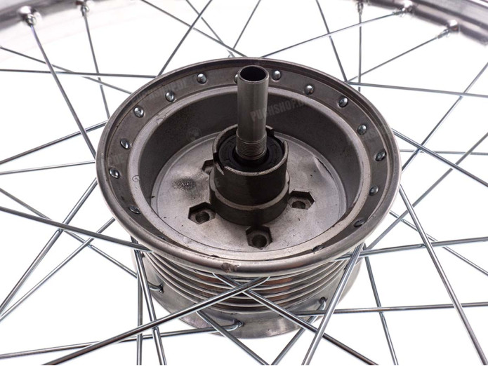 19 inch spoke wheel Puch MV VS MS rear wheel chrome Aquality