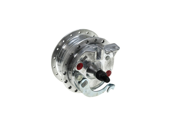 Hub Puch Maxi X30 front spoke wheel brake plate complete